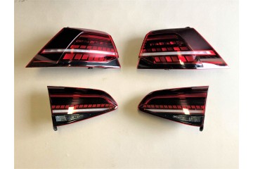 VW GOLF 7 LIFT LAMP REAR LED DYNAMIC SET Catalog number of the part 5G0945207G 5G0945208G 5G0945307Q 5G0945308Q