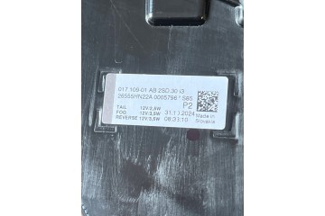 NISSAN QASHQAI III TEKNA J12 LIFT 2024 FLAP LAMP LEFT REAR INNER Installation side left