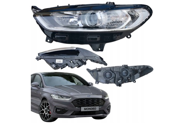 FORD MK5 2014 2018 REFLECTOR LEFT FRONT LENS LAMP BULBS