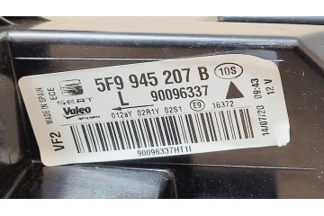 SEAT LEON 3 STATION WAGON LIFT 2016 2020 LED REAR LAMP LEFT EXTERIOR 5F9945207B Quality of parts according to GVO Q original wit