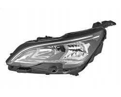 HEADLAMP LAMP LEFT WITH BULB 046784 VALEO