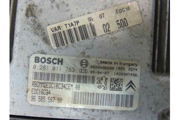 9658556780 CENTRALITA MOTOR UCE PEUGEOT 206