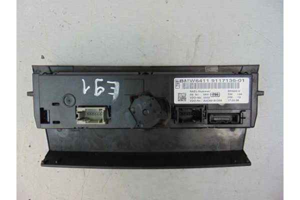 9117136 MANDO CLIMATIZADOR BMW SERIE 3 TOURING (E91) 320d 2006 9117136 177230 BMW - 1