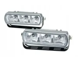 Juego de faros para luz diurna Hella 2PT 009 496-801