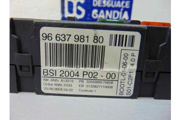 9663798180 CAJA RELES / FUSIBLES PEUGEOT 308