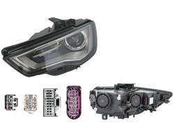 HEADLIGHT LAMP LEFT AUDI A3 8V 12 XENON HELLA