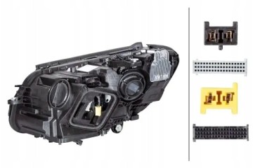 HEADLIGHT LAMP 1EX 013 063 621 HELLA MERCEDES Packaging status original