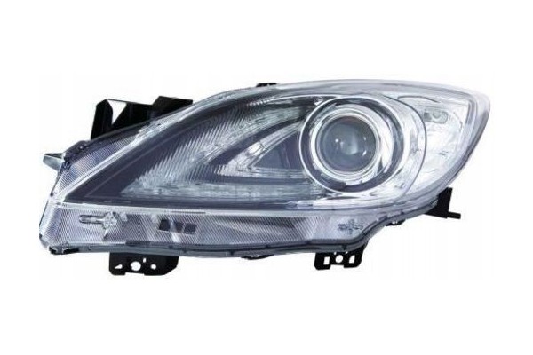 LEFT HEADLIGHT MAZDA 3 08 12 XENON