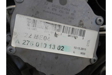 ENGINE A276960 276960 276 960 S400 3 5 HYBRID MERCEDES W222 ASSEMBLY REPLACEMENT Engine type petrol