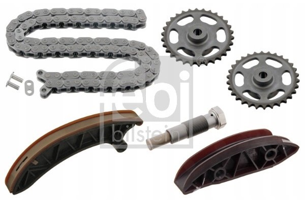 TIMING CHAIN KIT FEBI MERCEDES A W176 CLA C117 C W204 E W212