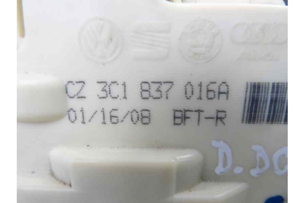 3C1837016A CERRADURA PUERTA DELANTERA DERECHA VOLKSWAGEN PASSAT VARIANT (3C5) Advance 2008 3C1837016A 170525 VOLKSWAGEN - 3
