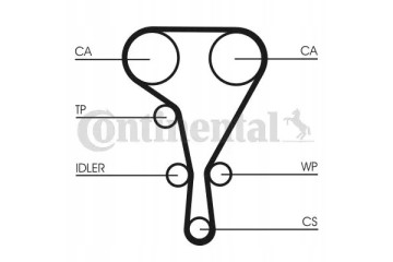 TIMING SET WATER PUMP CT1130WP2 Packaging status original