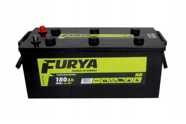 Battery Furya Agro HD 12V 180Ah 1000A L RADOM
