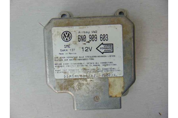 6N0909603 CENTRALITA AIRBAG VOLKSWAGEN GOLF III (1H1)(11.1991)