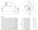 New Starter VOLVO FMX 380 12 8 VOLVO FH 460 12 8 RENAULT 520 18 12 8 Catalog number of the original MITSUBISHI M009T62172