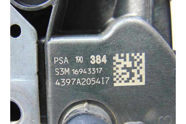 190384  CERRADURA PUERTA DELANTERA DERECHA CITROEN C4 CACTUS Feel 2018 190384 177432 CITROEN - 4