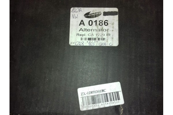 Alternator Volkswagen LT Transporter IV Alternator charging current 120 A