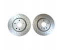 Front brake discs FWD Zimmermann Sport 230 2384 52 Chrysler Pacifica