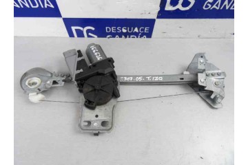 6 PINS ELEVALUNAS TRASERO IZQUIERDO PEUGEOT 307 (S1)(04.2001)