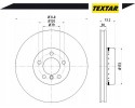 TEXTAR 92264925 BRAKE DISC BMW P 1 2 3 4 10 Part manufacturer Textar