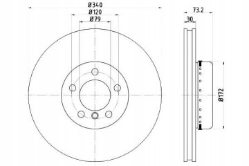 TEXTAR 92264925 BRAKE DISC BMW P 1 2 3 4 10 Car type passenger cars