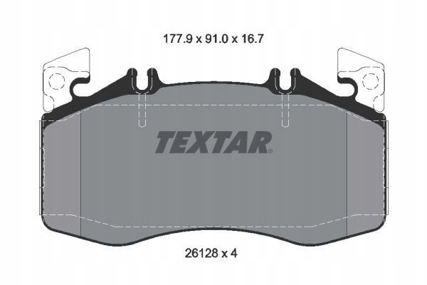 BLOCKS HAM FRONT TEXTAR 2612801