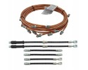 OPEL ASTRA G Brake hoses rigid copper Flexible rubber
