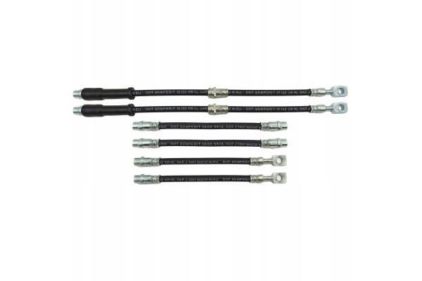 OPEL ASTRA G Brake hoses rigid copper Flexible rubber Catalog number of the part ZPHM 0751 6 Przewody hamulcowe sztywne miedzian