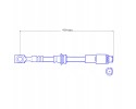 OPEL ASTRA G Brake hoses rigid copper Flexible rubber Quality of parts according to GVO Q original with factory logo OEM OES