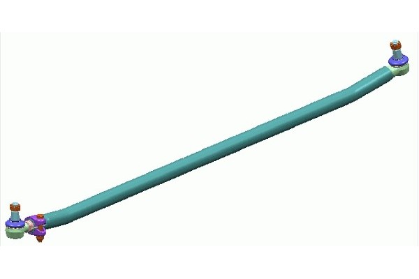 Lemforder 37247 01 Cross Steering Rod