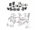 REAR ARM BUSHINGS LEXUS IS200 IS300 99 05 Catalog number of the part 4230451010