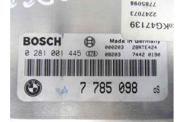 7785098 CENTRALITA MOTOR UCE BMW SERIE 3 BERLINA (E46)