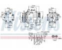 COMPRESSOR AIR CONDITIONING COMPRESSOR 89347 NISSENS Product weight with unit packaging 8 kg