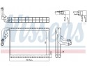 Evaporator air conditioning NISSENS 92370 Part manufacturer Nissens