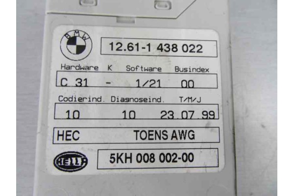 1438022 MODULO ELECTRONICO BMW SERIE 3 COMPACTO (E36)