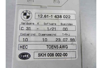 1438022  MODULO ELECTRONICO BMW SERIE 3 COMPACTO (E36) 316i 1999 1438022 169376 BMW - 1