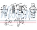 Compressor air conditioning NISSENS 89400 Part manufacturer Nissens