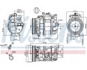 Compressor air conditioning NISSENS 890191 Part manufacturer Nissens
