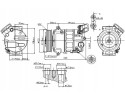 Compresor de aire acondicionado Nissens 89420 para Opel Astra J 2.0 CD