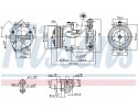Compressor air conditioning NISSENS 89215 Part manufacturer Nissens