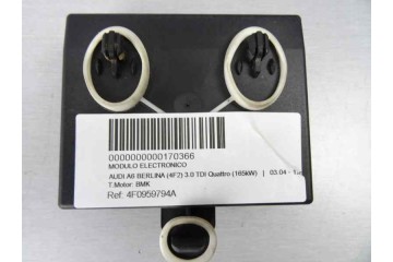 4F0959794A  MODULO ELECTRONICO AUDI A6 BERLINA (4F2) 3.0 TDI Quattro (165kW) 2004 4F0959794A 170366 AUDI - 1