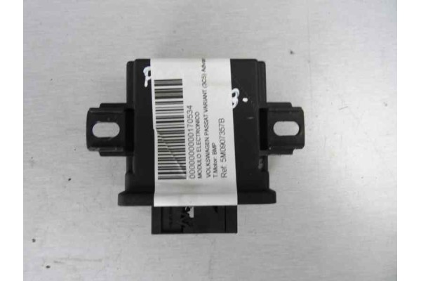 5M0907357B MODULO ELECTRONICO VOLKSWAGEN PASSAT VARIANT (3C5) Advance 2008 5M0907357B 170534 VOLKSWAGEN - 1