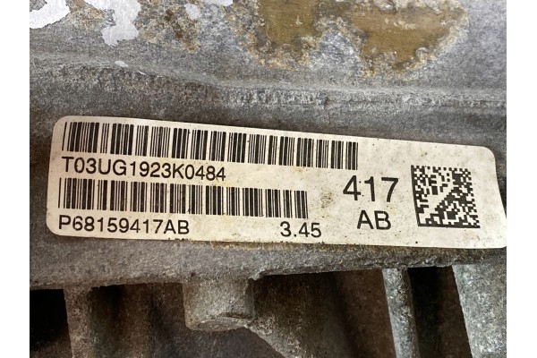 2015 Jeep Grand Cherokee Rear Differential P68159417AB Part manufacturer Jeep OE