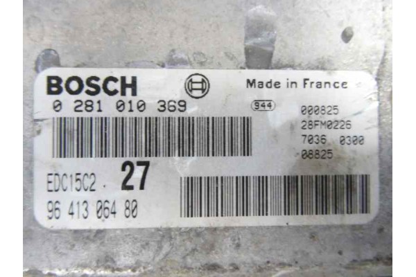 9641306480 CENTRALITA MOTOR UCE CITROEN XSARA BERLINA 2.0 HDi SX (66kW) 2000 9641306480 168095 CITROEN - 1