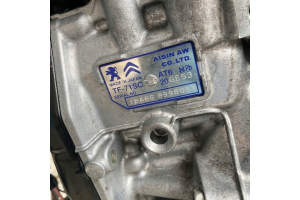 GEARBOX AUTOMATIC PEUGEOT 3008 II 1 6 THP 20GE53 2018r Part manufacturer Peugeot OE