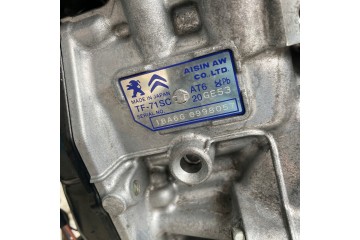 GEARBOX AUTOMATIC PEUGEOT 3008 II 1 6 THP 20GE53 2018r Part manufacturer Peugeot OE