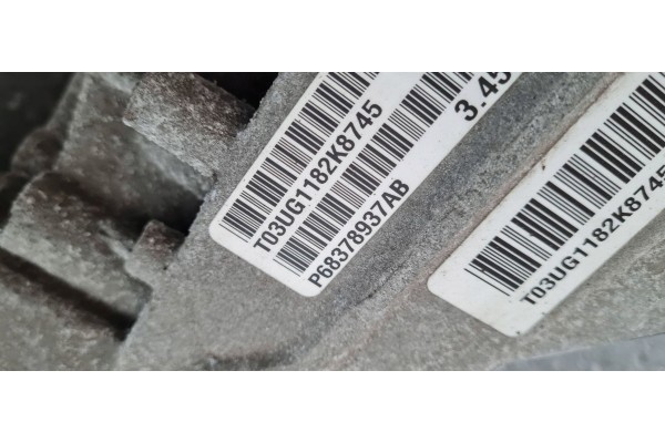 Jeep Grand Cherokee WL 2022 BRIDGE REAR DIFFERENTIAL 3 45 3 6 V6 P68378937AB Car type passenger cars