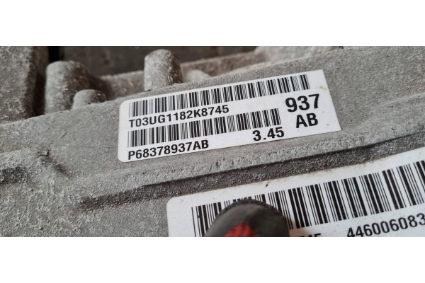 Puente Diferencial Trasero Jeep Grand Cherokee WL 2022 3.45 3.6 V6 P68