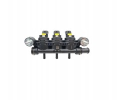 Injection rail LR GIRS 12 3 cylinders XS YELLOW