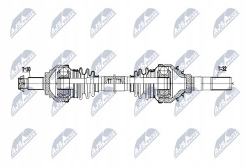 NTY DRIVE AXLE BMW M3 F30 F80 14 M4 F32 F33 F34 F82 14 M2 F22 F87 1 Version European